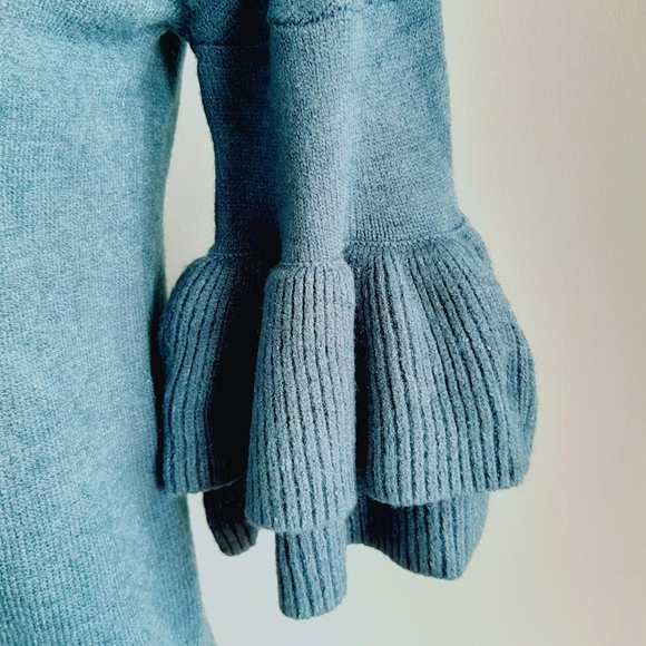 🅱️🅾️G🅾️ Ruffled short sleeves knits top - Picture 4 of 5